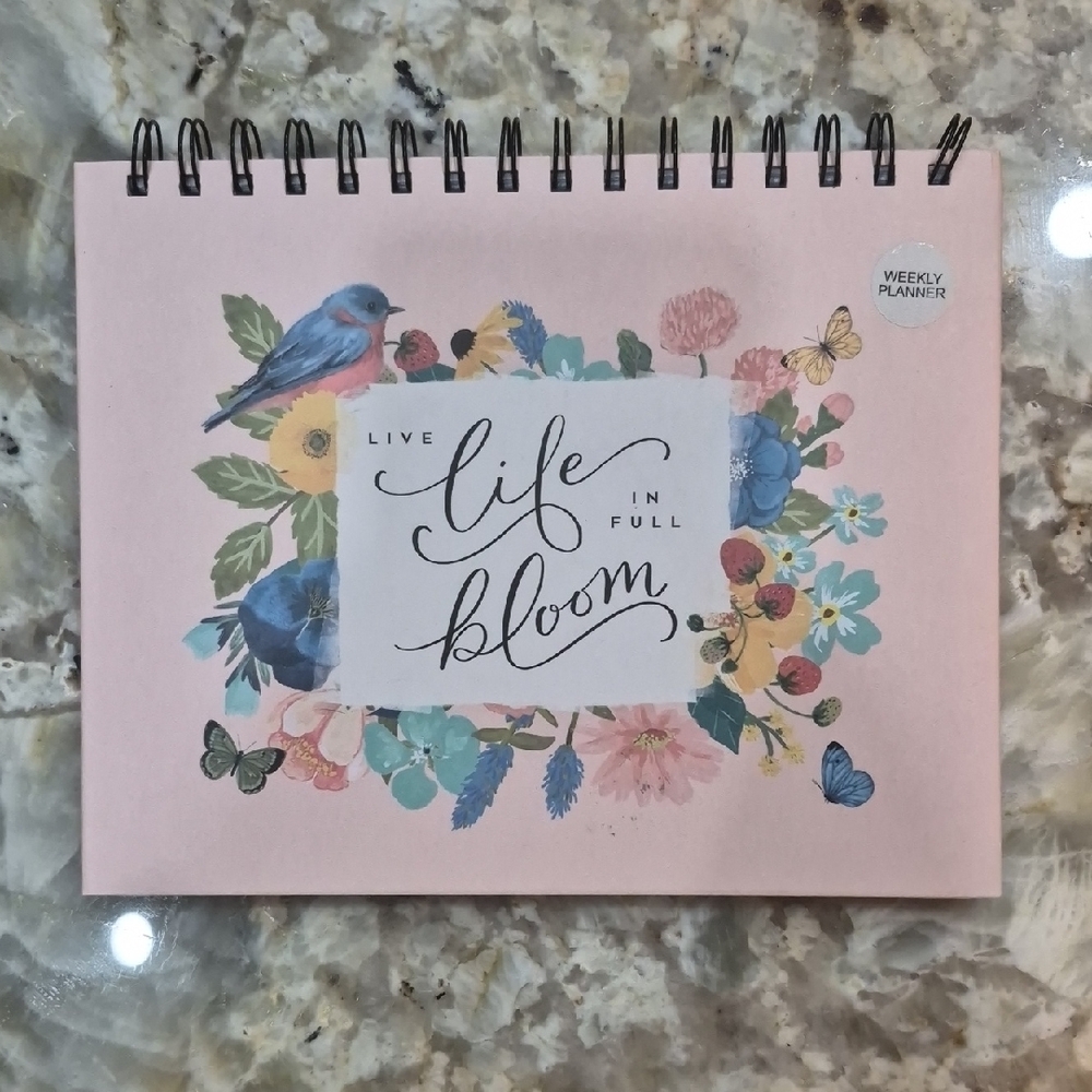 New Floral Pink Weekly Planner